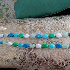 Long beaded necklace